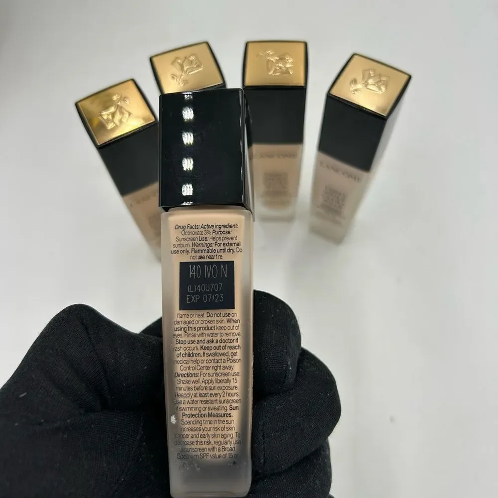 Lancôme Teint idole ultra wear octinoxate sunscreen, set of five unopened
